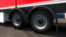 Mod Realistic trailer tires for ETS 2