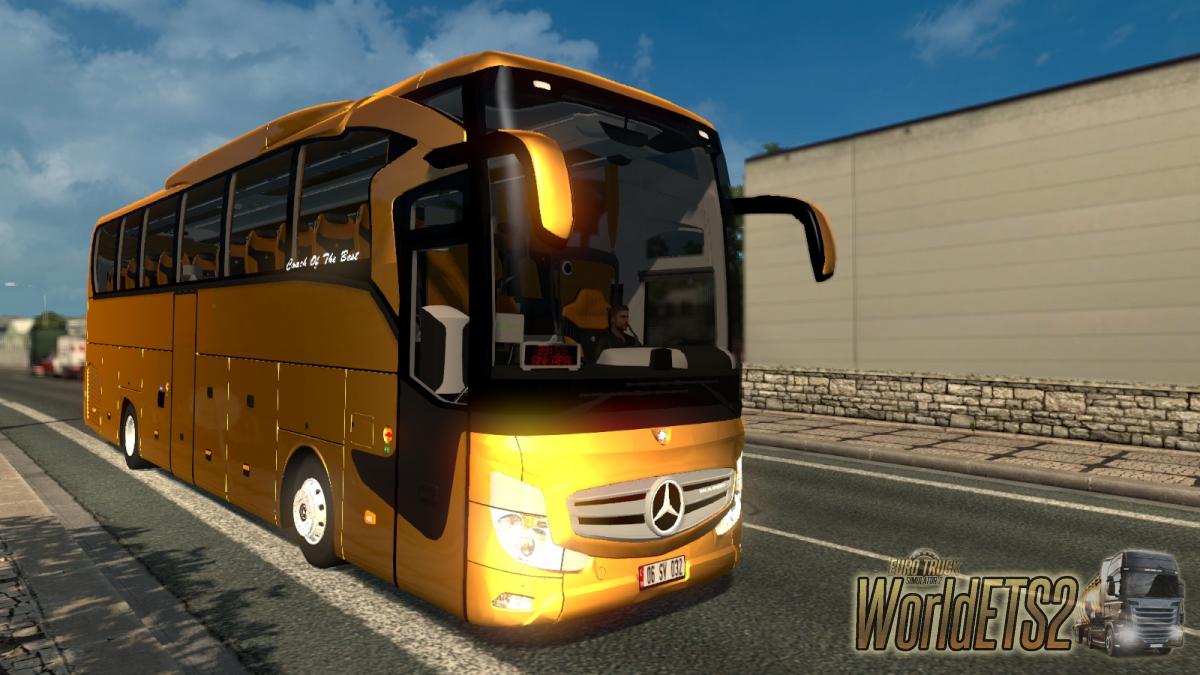 16 Mercedes Benz Travego Bus For Euro Truck Simulator 2