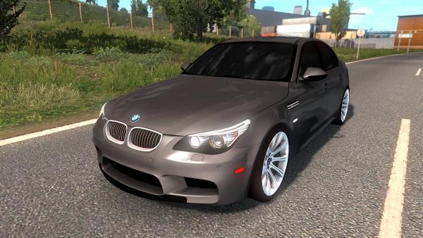 BMW M5 E60 passenger car mod for ETS 2