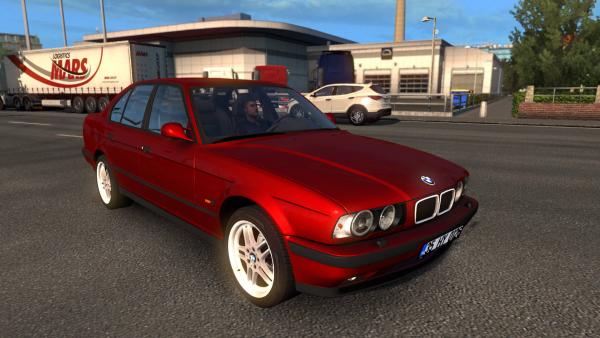 Мод легковой машины BMW 5-Series E34 для ETS 2