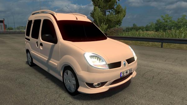 Mod passenger car Renault Kangoo for ETS 2