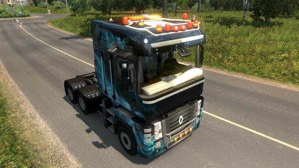 Mod new flashing beacons BigT Britax LED Beacons Pack for ETS 2