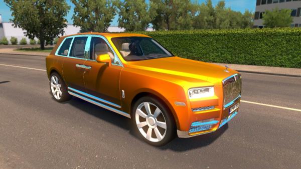 Mod elite crossover Rolls-Royce Cullinan for ETS 2