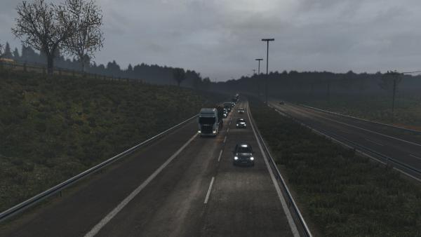 Late fall mod Mild Winter Weather for ETS 2