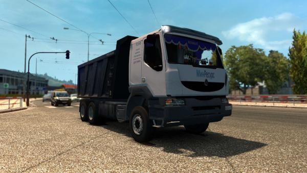 Мод грузовой машины Renault Kerax для ETS 2