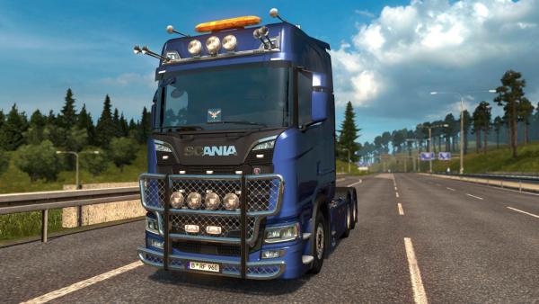 Мод тягачей Scania New Generation S и R для ETS 2