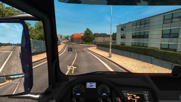 Projection GPS Navigator Head-Up Display for ETS 2
