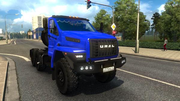 Мод грузовика Урал NEXT для ETS 2