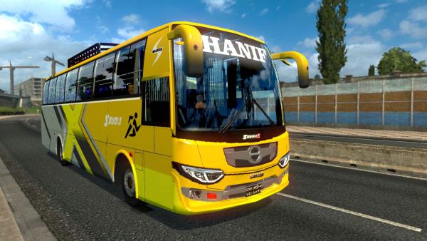 Hino AK1J Intercity Bus Mod for ETS 2