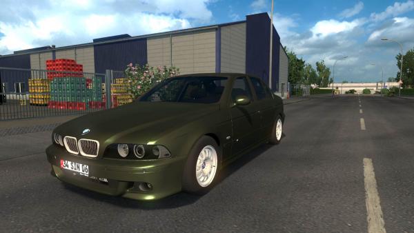 Мод легковой машины BMW 5-Series E39 для ETS 2