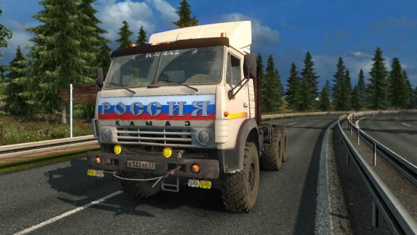 Мод Советского грузовика КамАЗ-4310 для ETS 2