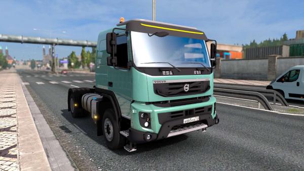 Mod truck Volvo FMX 540 for ETS 2