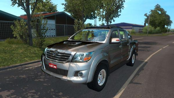Toyota Hilux pickup mod for ETS 2