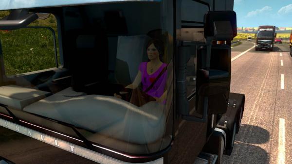 Female driver mod for ETS 2