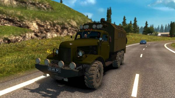 Mod of the Soviet truck ZIL-157 for ETS 2