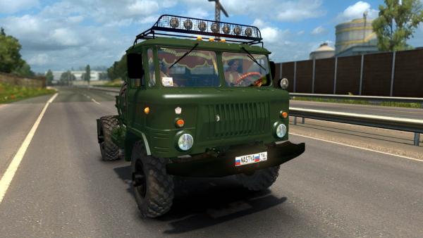 Мод Советского грузовика ГАЗ-66 для ETS 2