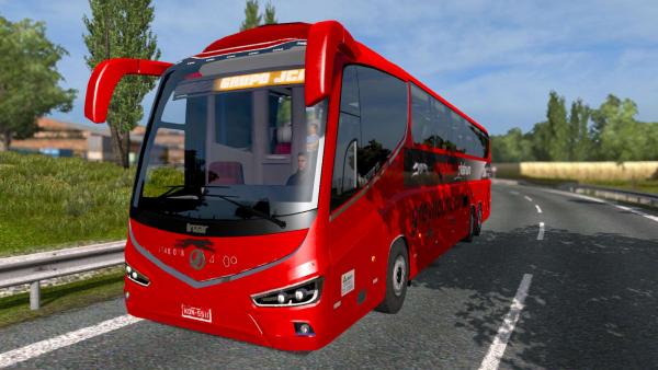 Mod of the Spanish bus Irizar i8 for ETS 2