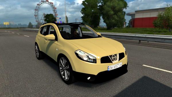 Crossover mod Nissan Qashqai for ETS 2