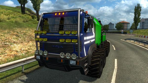 Мод седельного тягача Урал Таганай для ETS 2