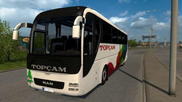 Mod tourist bus MAN Lion’s Coach for ETS 2