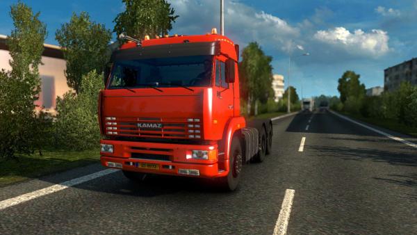 Мод грузовика КамАЗ-6460 для ETS 2
