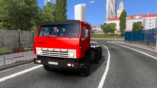 Мод грузовой машины КамАЗ 5410 для ETS 2