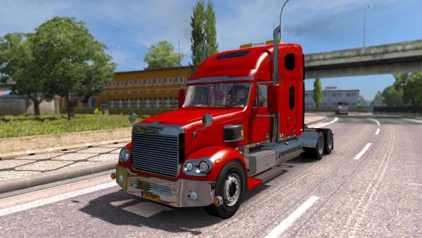 Mod hood truck Freightliner Coronado for ETS 2