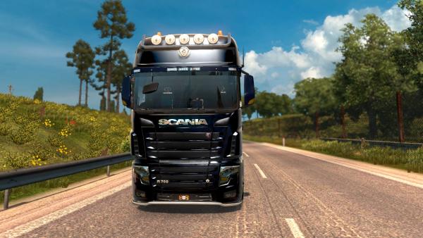 Мод тягача Scania R700 для ETS 2