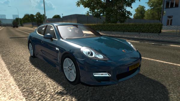 Mod car Porsche Panamera Turbo for ETS 2