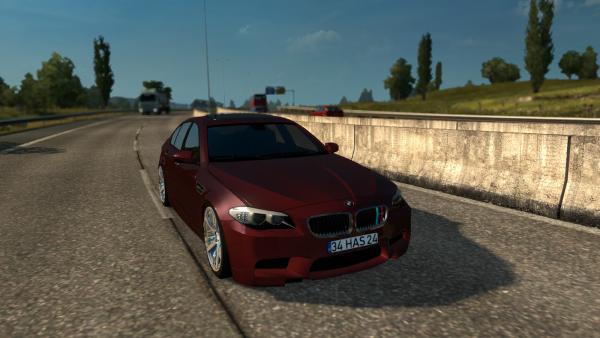 Мод легковой машины BMW M5 F10 для ETS 2