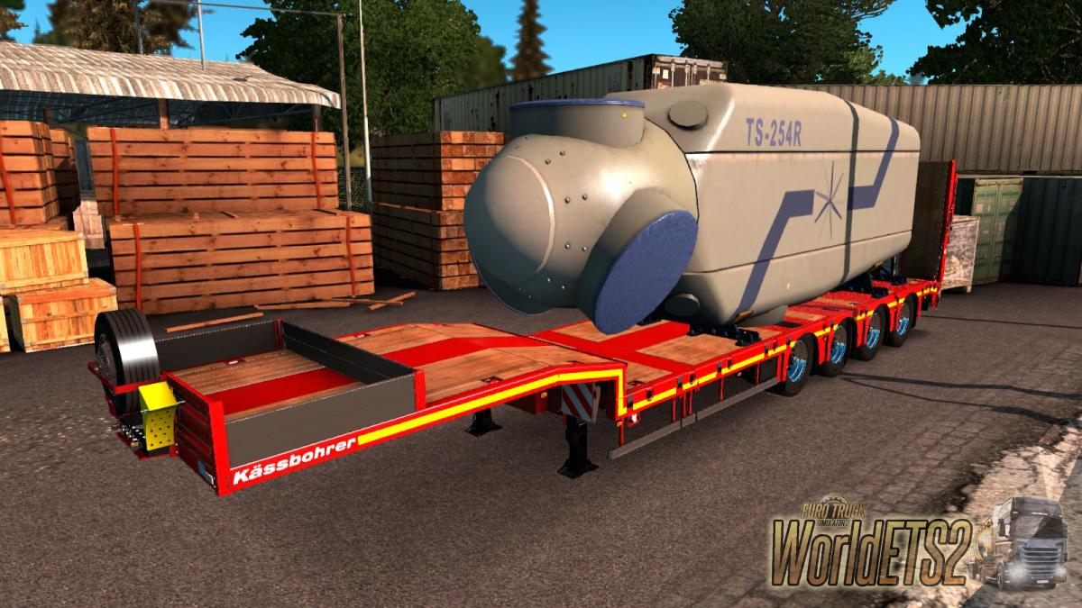 Big Heavy Pack Trailers for Euro Truck Simulator 2