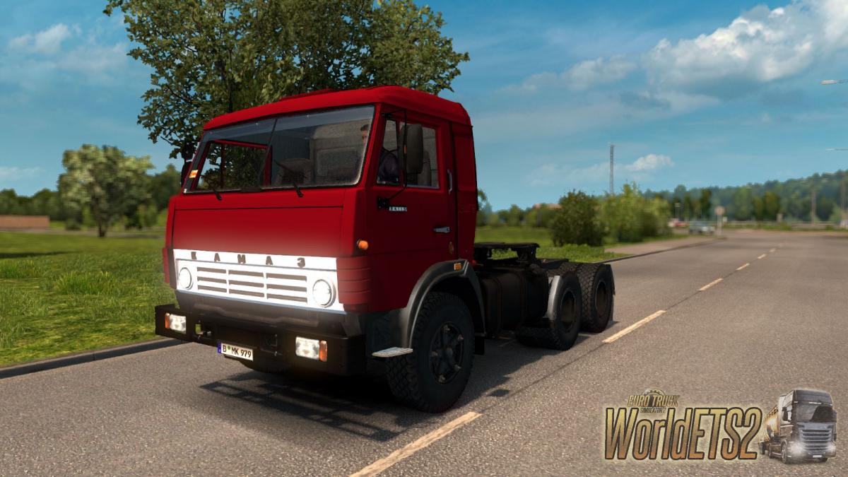 Грузовики КамАЗ 5410, 44108 и 54115 для Euro Truck Simulator 2