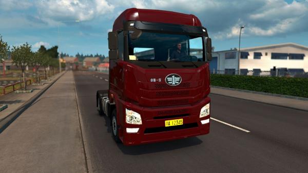 Mod Chinese heavy truck FAW JH6 for ETS 2