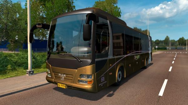 Мод комфортабельного автобуса MAN Lion's Regio для ETS 2
