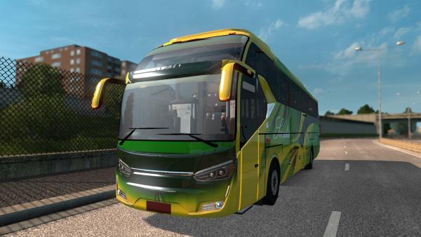 Мод междугороднего автобуса Legacy Sky SR2 для ETS 2