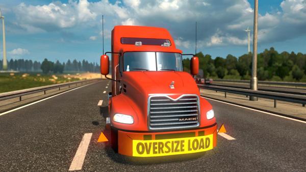 Mack Pinnacle powerful heavy tractor mod for ETS 2