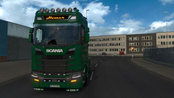 Мод грузовой машины Scania S730 для ETS 2