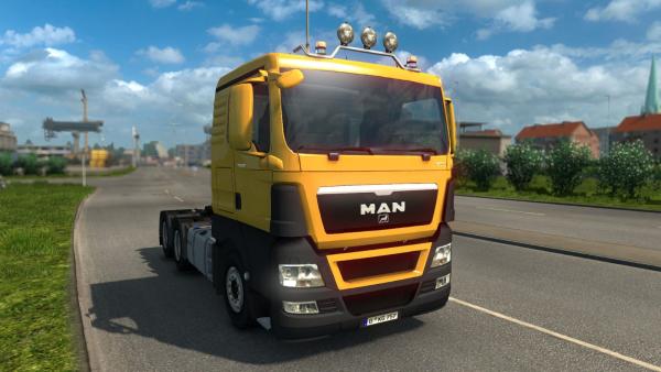 Мод грузовой машины MAN TGX для ETS 2
