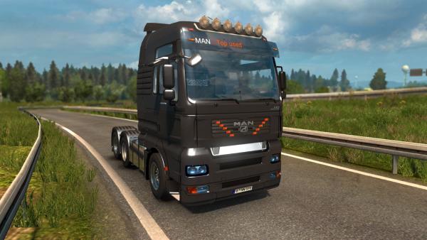 Mod powerful truck MAN TGA 18.430 for ETS 2