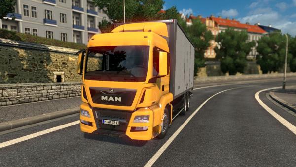 Мод грузовой машины MAN TGS-L для ETS 2
