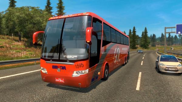 Мод автобуса Scania Busscar Elegance 360 для ETS 2