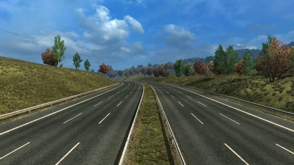 Early autumn mod for ETS 2