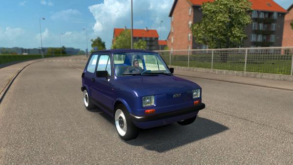 Mod compact car Fiat 126 for ETS 2