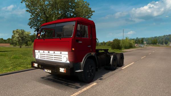 Truck mod KamAZ 5410, 44108 and 54115 for ETS 2