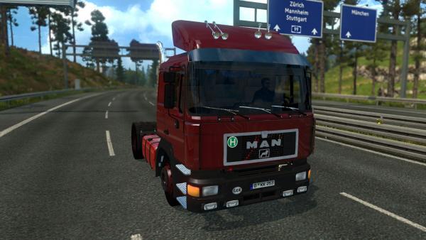 Man F90 truck mod for ETS 2