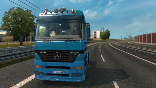 Mod commercial tractor Mercedes-Benz Actros MP1 for ETS 2