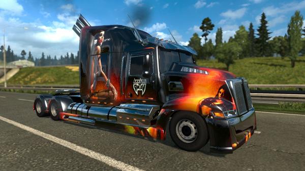 Mod futuristic truck Optimus Prime for ETS 2