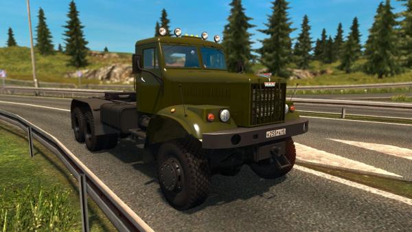 Mod off-road truck KrAZ-255 for ETS 2