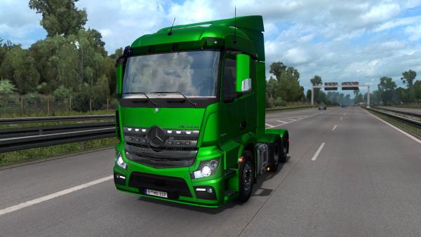 Mod heavy truck Mercedes-Benz Actros MP4 for ETS 2