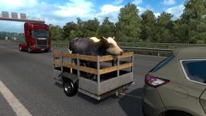 Мод Animal trailer - прицепы с животными для ETS 2